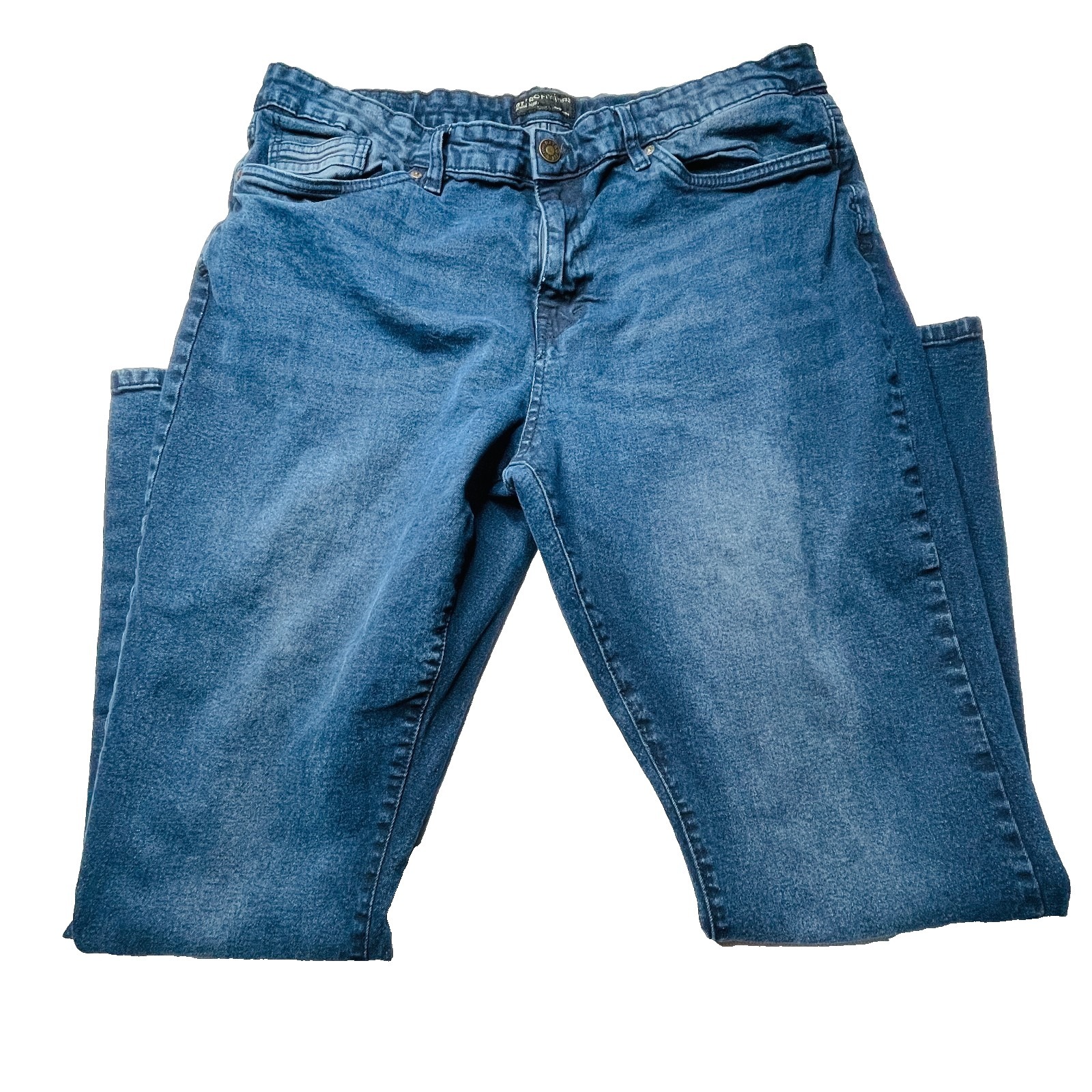 Retrofit Brand Mens 32x30 Dark Blue Stretch Straight Bootcut Denim Jeans